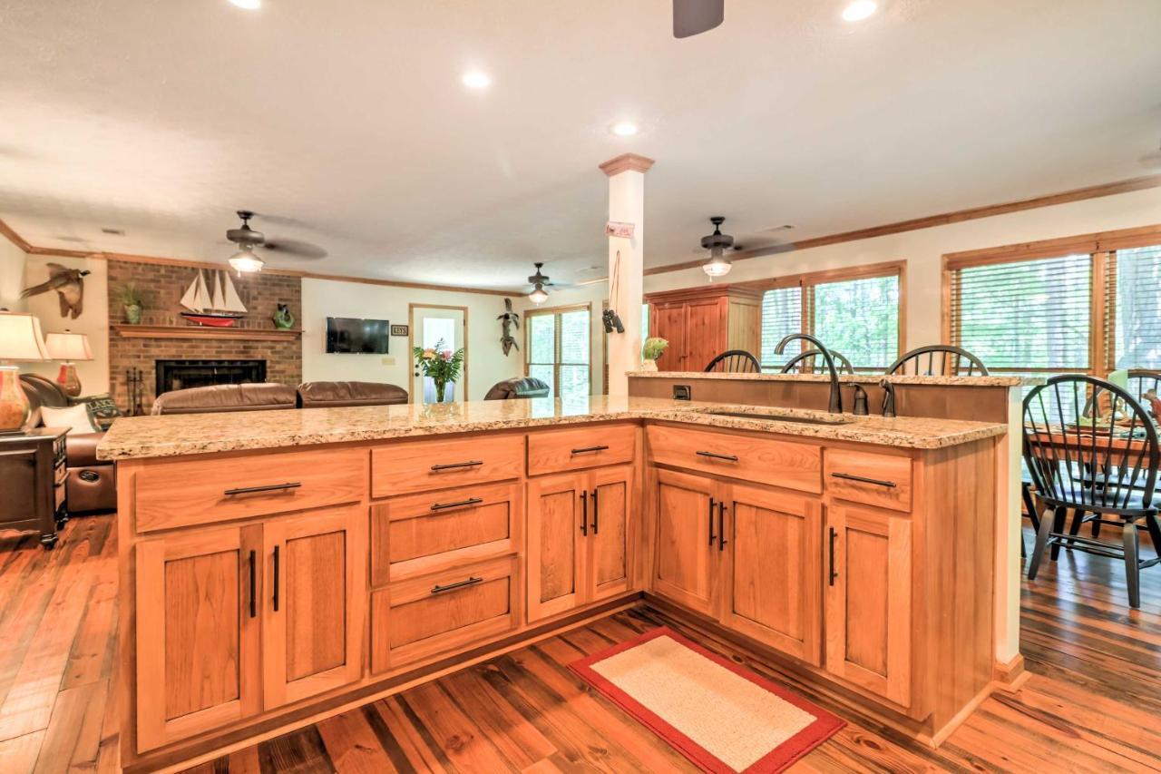 Waterfront West Point Lake Cabin With Private Dock! Whitewater Woods Екстер'єр фото