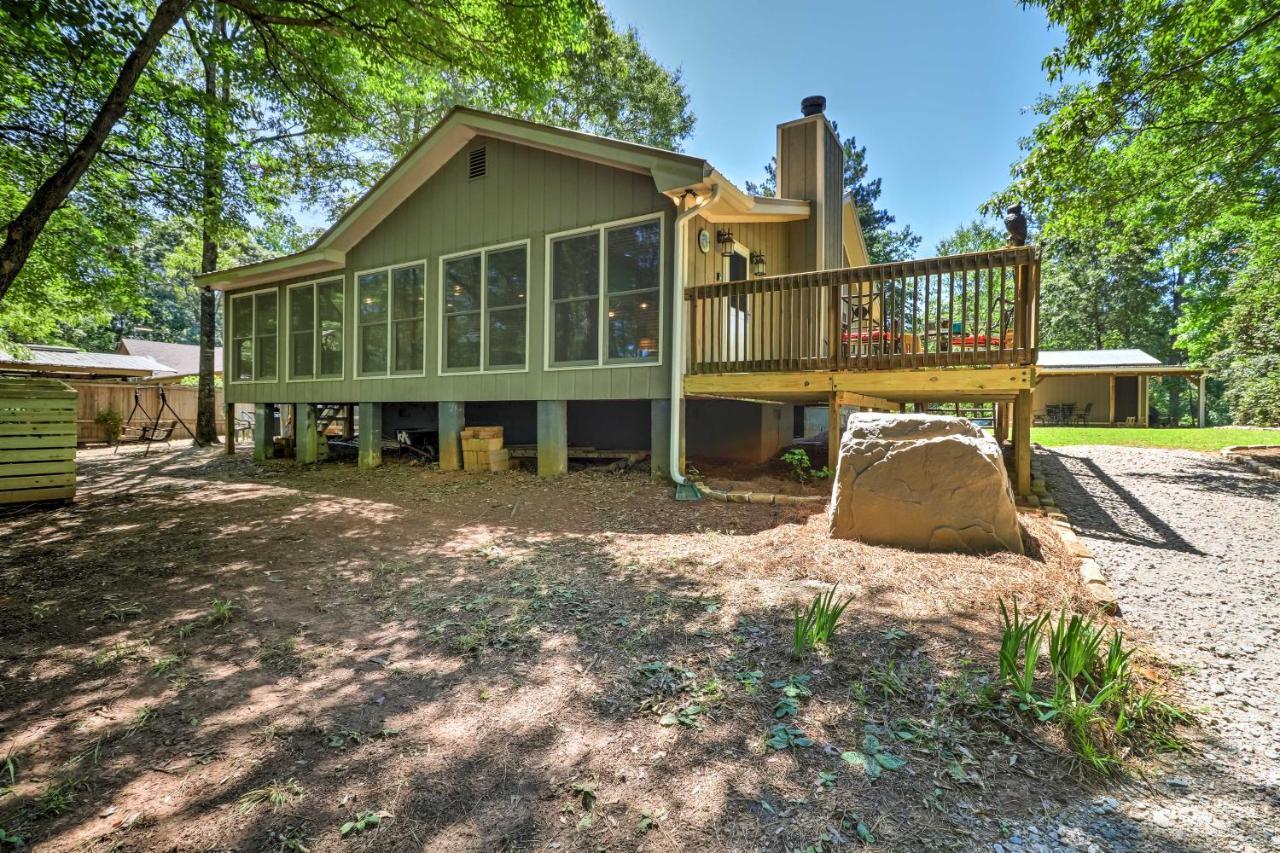 Waterfront West Point Lake Cabin With Private Dock! Whitewater Woods Екстер'єр фото